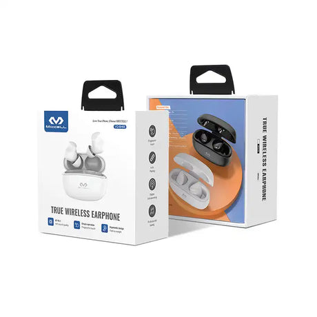 caja de audífono TWS HIFI bluetooth 5.1 color blanco VQ-BH66 marca Miccell