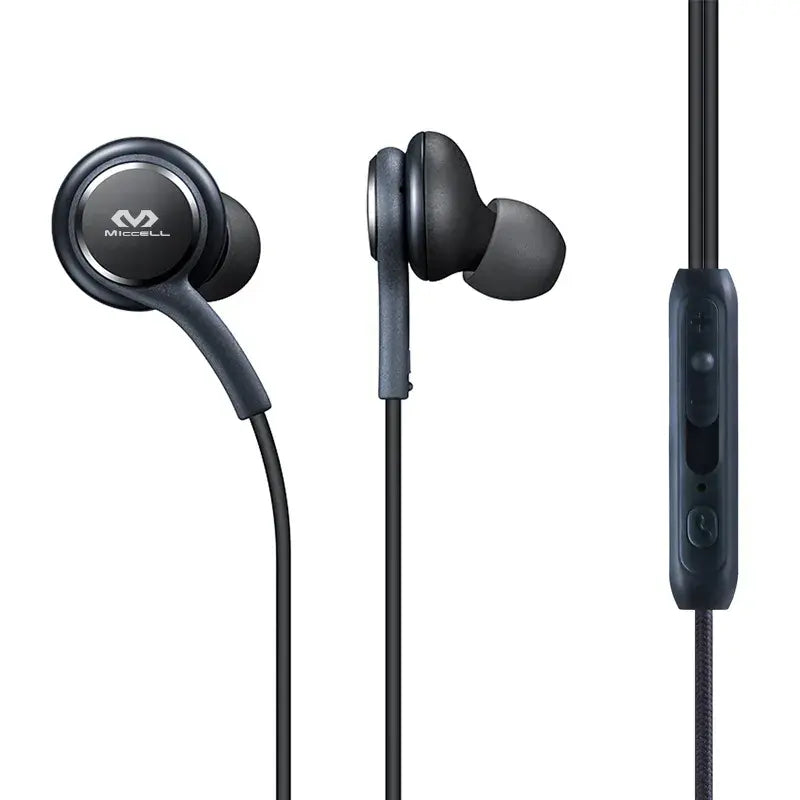 audífonos con cable y control color negroVQ-H04 Miccell 3.5mm