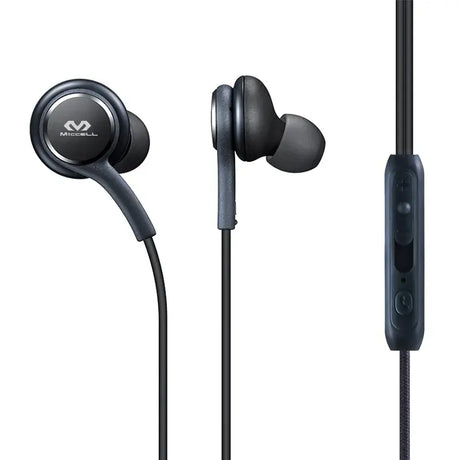 audífonos con cable y control color negroVQ-H04 Miccell 3.5mm