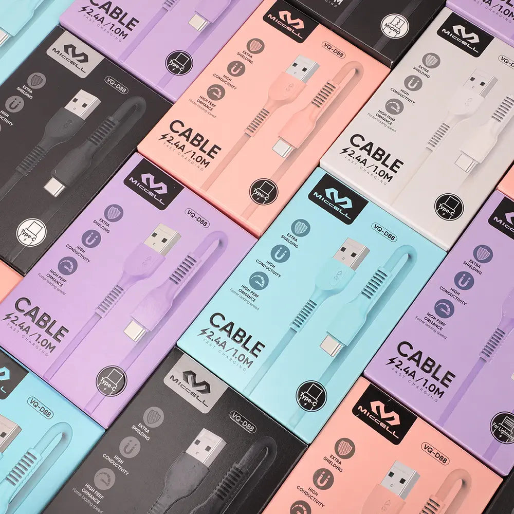 múltiples cajas de cable de datos Miccell VQ-D88