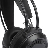 cascos gamer marca miccell con cabezal resistente 