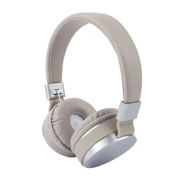 cascos inalámbricos vq-sh01 miccell color beige