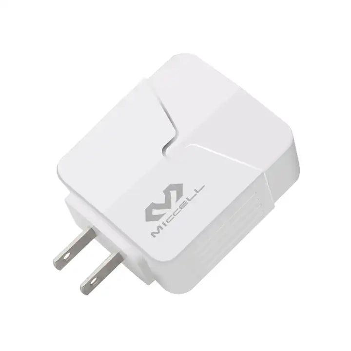 Cargador Dual color blanco marca Miccell