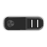 powerbank 10,000mAh color blanco VQ-P129 Miccell vista superior