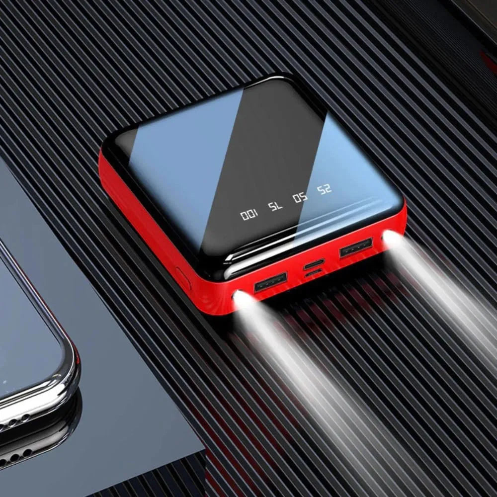 powerbank con linterna doble (Miccell VQ-P201) 