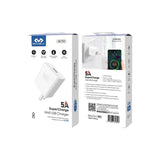 empaque de cargador super carga de 5A marca Miccell